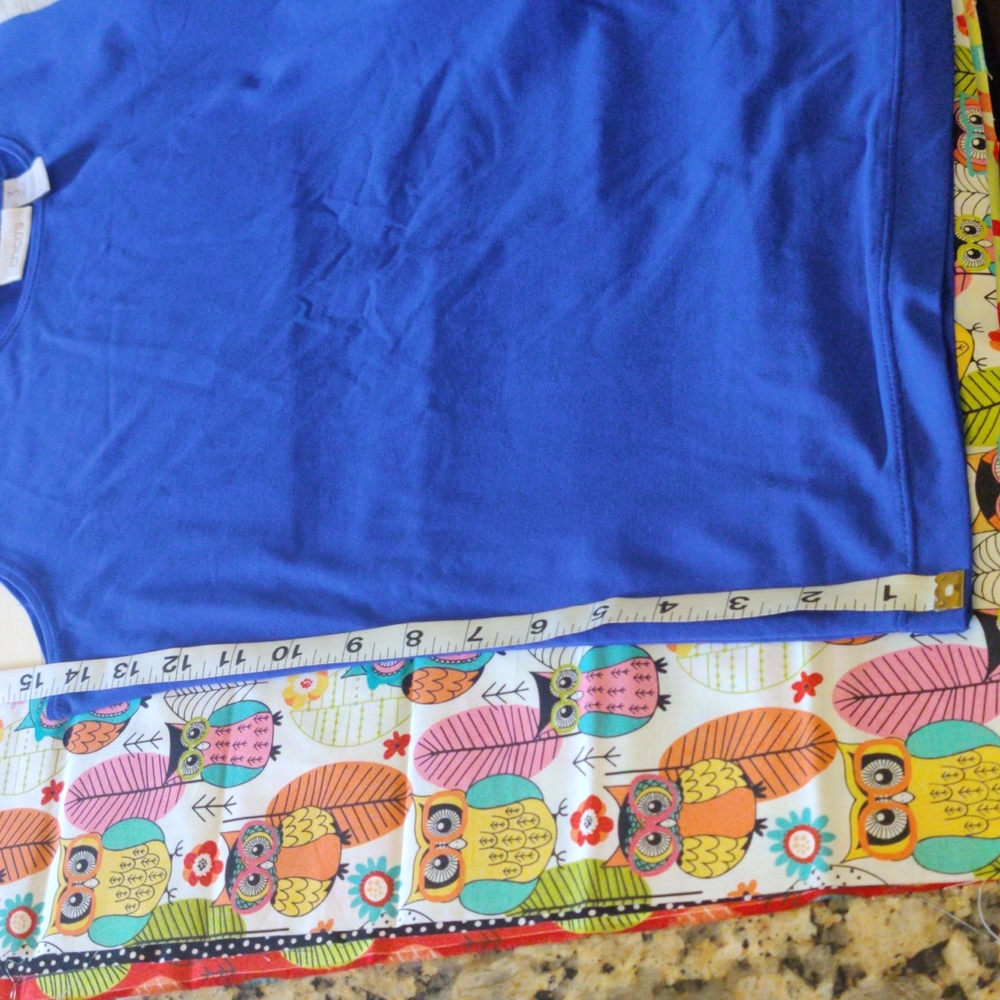 Chico's Royal Blue Stretch Sleeveless Tank Top / Shell Size 3 - Picture 4 of 8